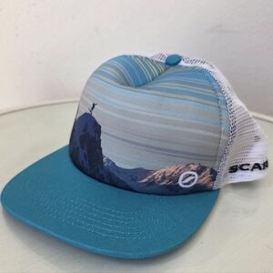 Cirque Mtn Graphic Tucker Hat Ski Outdoor River Valley Men Women Unisex Hat NWT